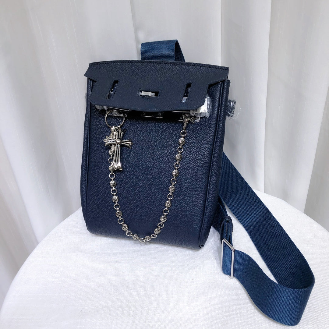 Togo Leather Chest Bag